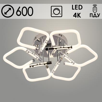 Люстра K38760/6 CR хром LED 4000K 90W d600, 24